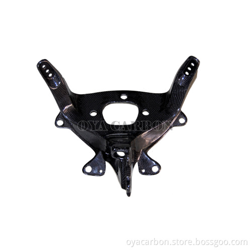 Carbon Fiber Motorcycle Parts Upper Fairing Stay Bracket for R6 YZF 600 03-06